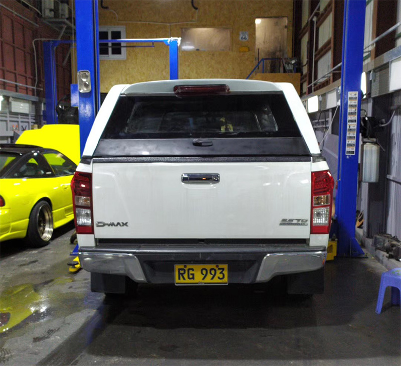 香港ISUZU五十铃DMAX平顶后盖1