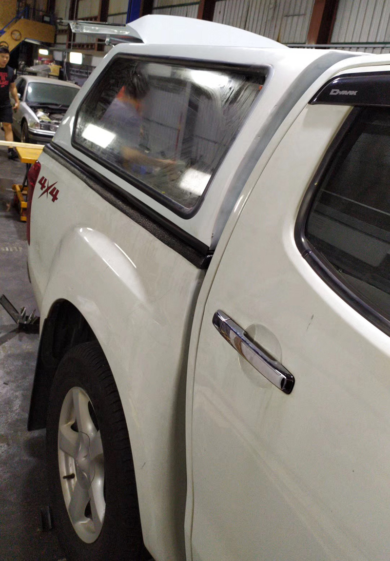 香港ISUZU五十铃DMAX平顶后盖4